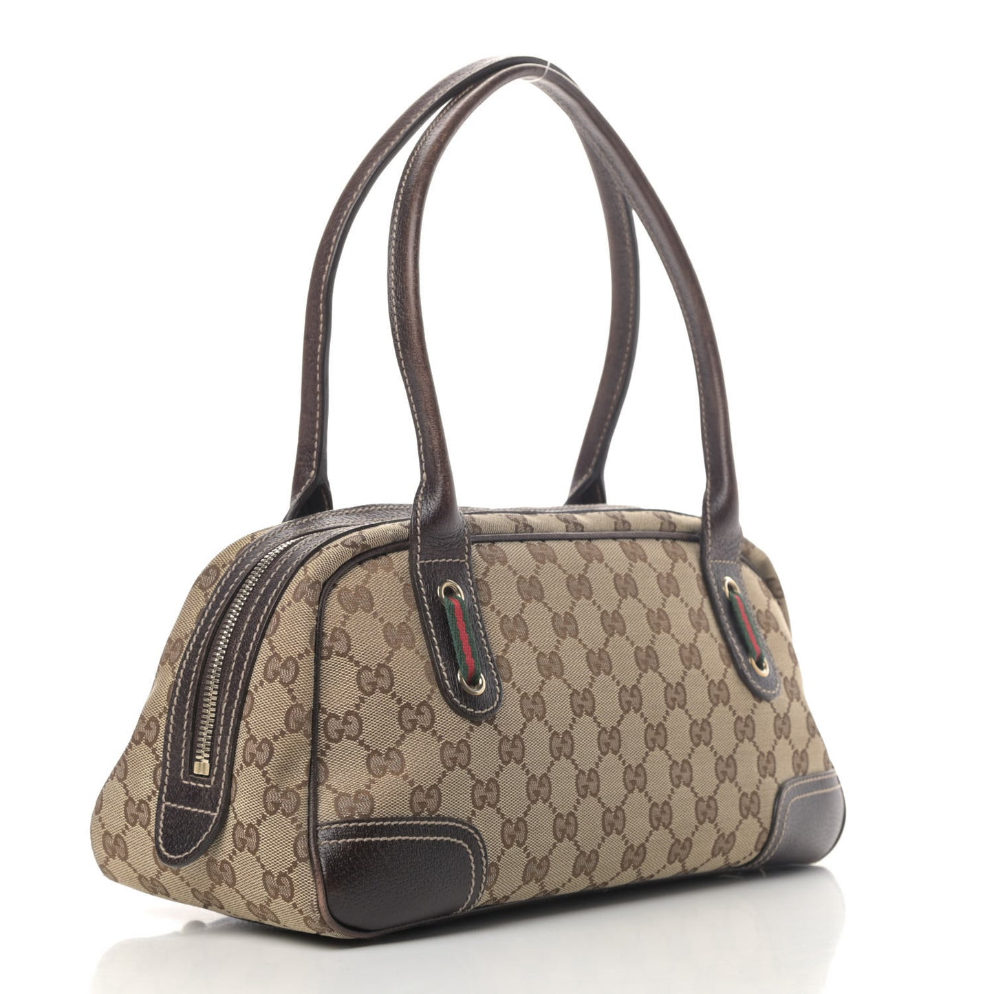 Monogram Small Princy Satchel Dark Brown