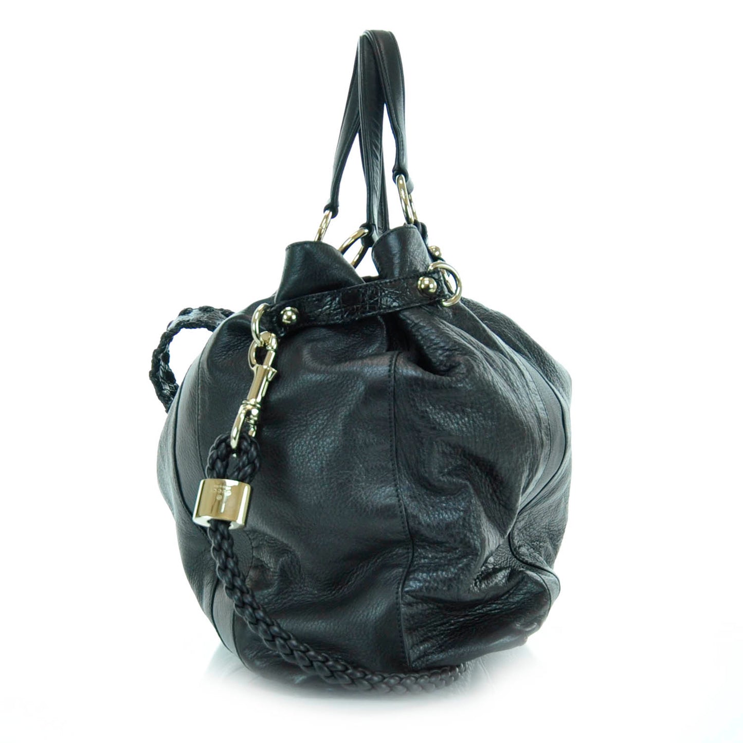 Guccissima G Wave Large Tote Black