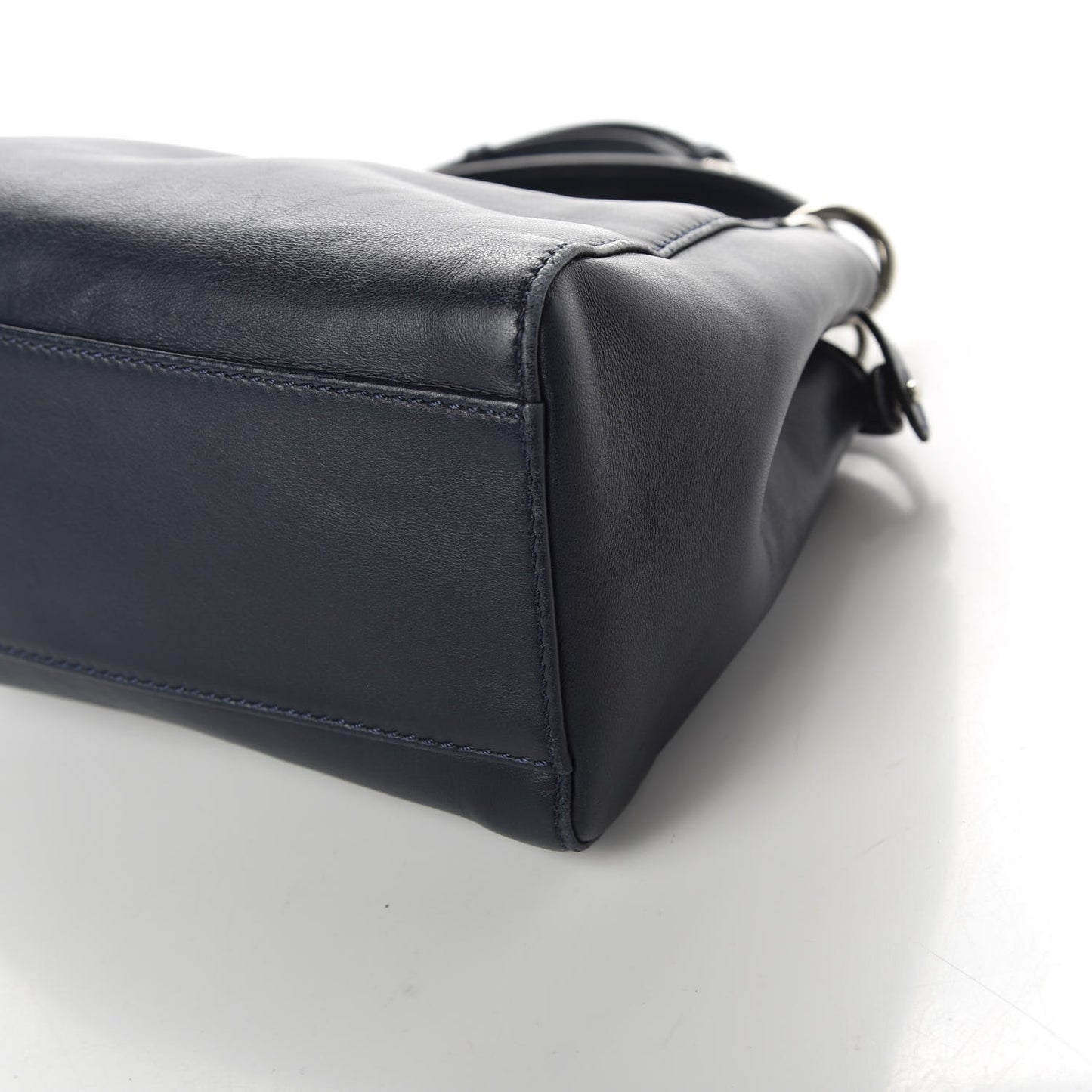 Nappa Mini Peekaboo Iconic Satchel Dark Blue