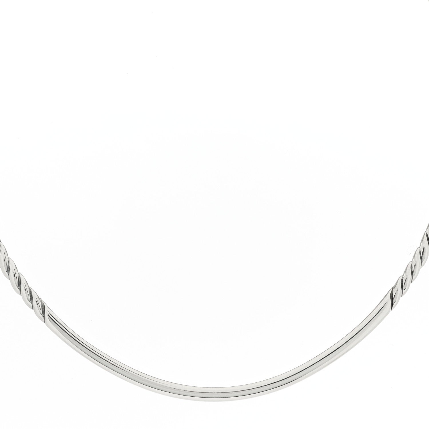 David Yurman Sterling Silver Collar Necklace 1 of 5
