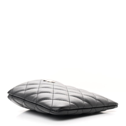 Chanel Lambskin Quilted Crossbody Bag Black 4 of 11