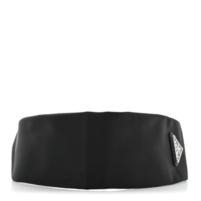Prada Nylon Re-Nylon Flat Headband Black 1 of 5