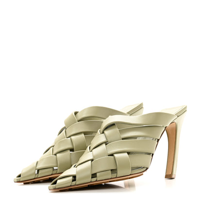 Bottega Veneta Lagoon Nappa Alfie Pumps 38 Travertine 3 of 8