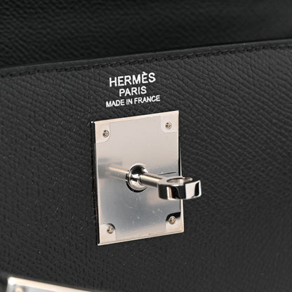 Hermes Epsom Kelly Sellier 32 Black 6 of 11
