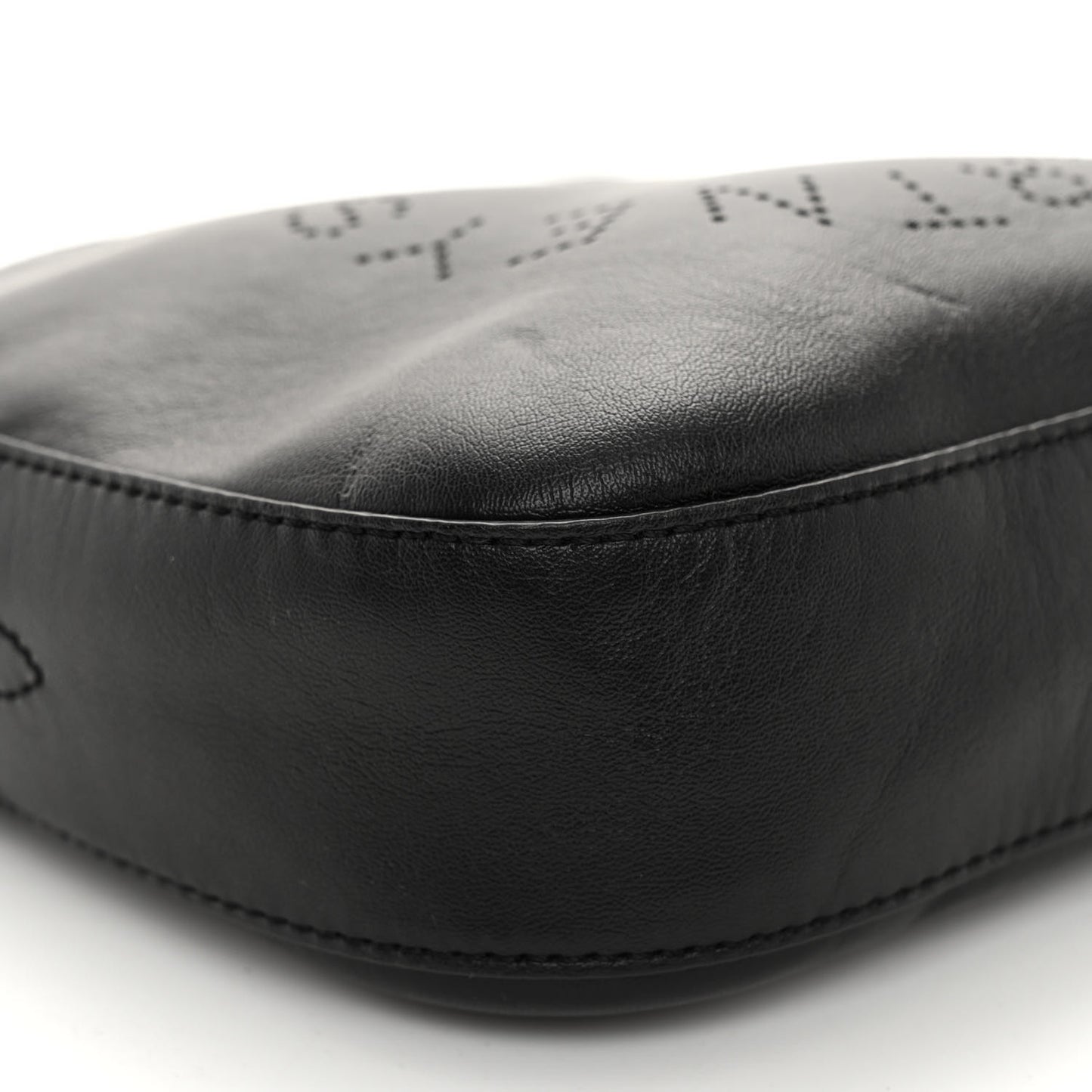 Eco Alter Nappa Perforated Logo Mini Bag Black