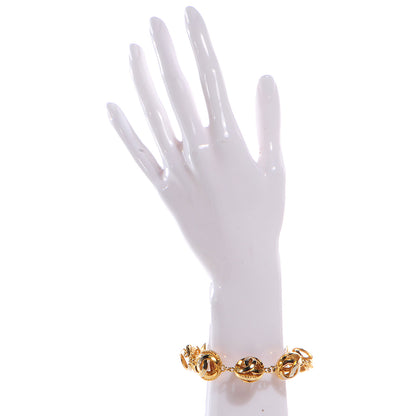 Chanel CC Ball Bracelet Gold 2 of 4