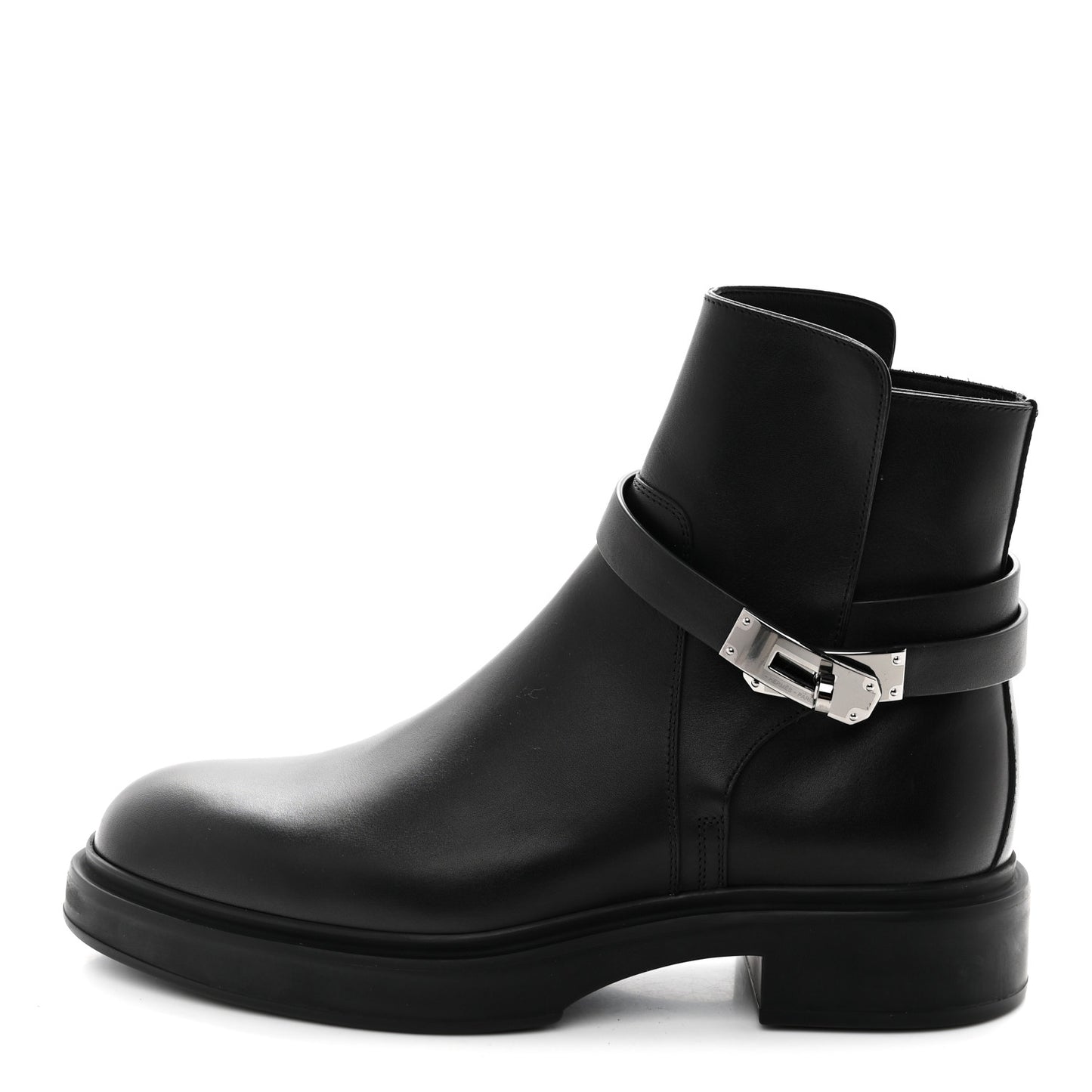 Calfskin Veo Ankle Boots 39.5 Black