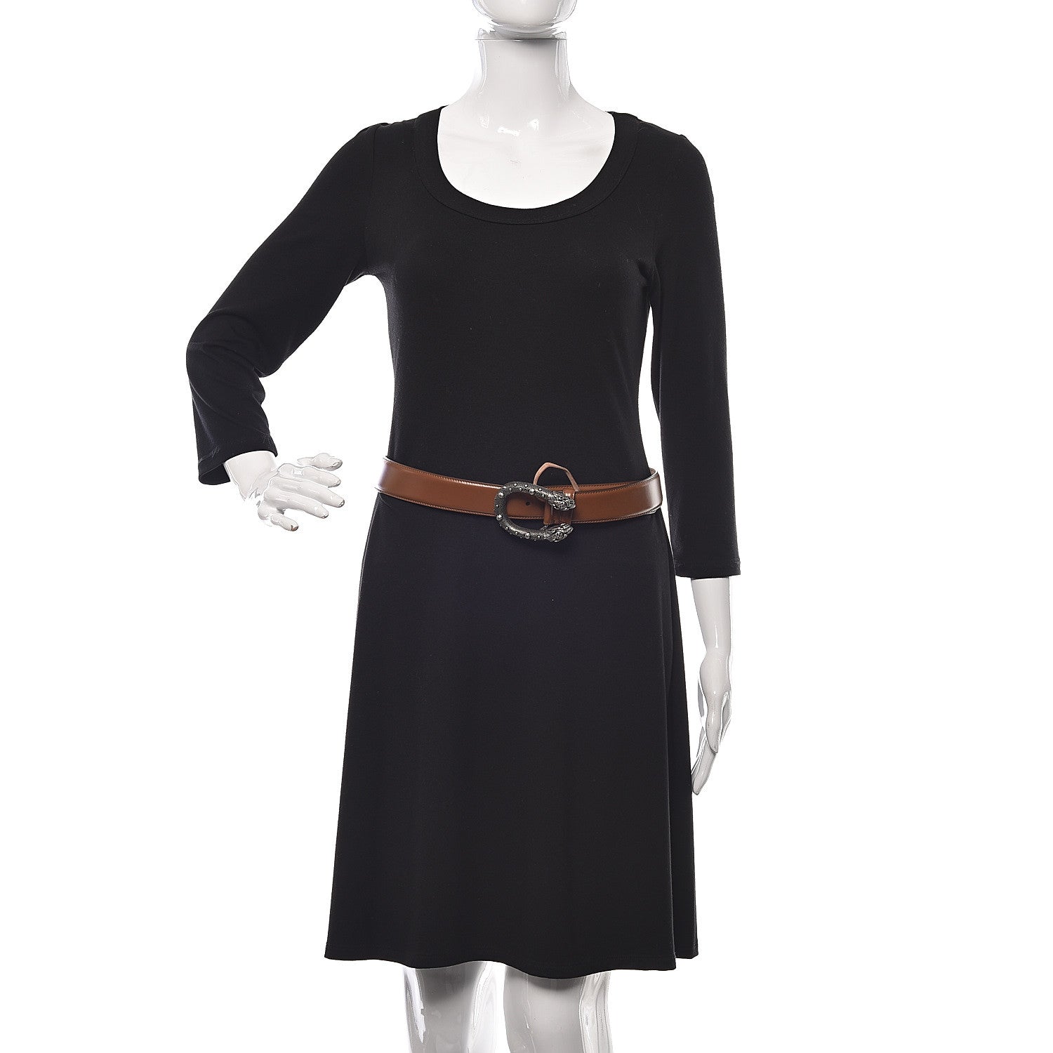 Gucci Lisse Calfskin Dionysus 35mm Belt 85 34 Cuir 2 of 9