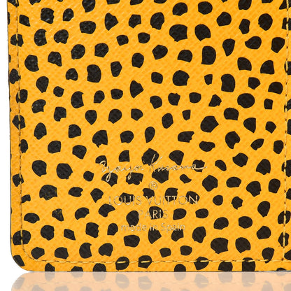 Louis Vuitton Monogram Kusama Infinity Dots Small Ring Agenda Cover Yellow 6 of 7