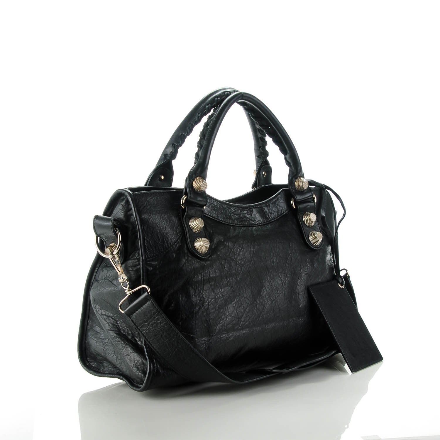 Balenciaga Agneau Giant 21 Silver Hardware City Black 3 of 7