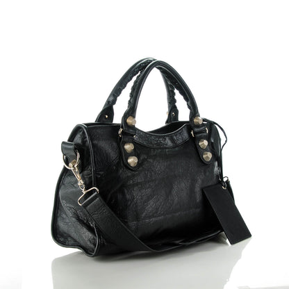 Balenciaga Agneau Giant 21 Silver Hardware City Black 3 of 7