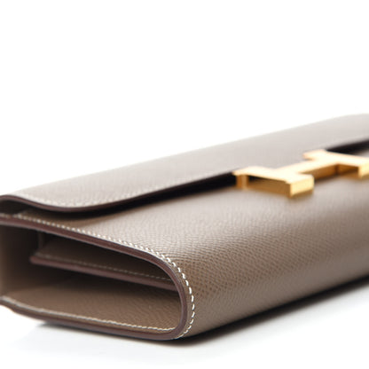 Hermes Epsom Constance Long To Go Wallet Etoupe 6 of 11