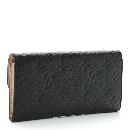 Louis Vuitton Empreinte Emilie Wallet Black Dune 3 of 9