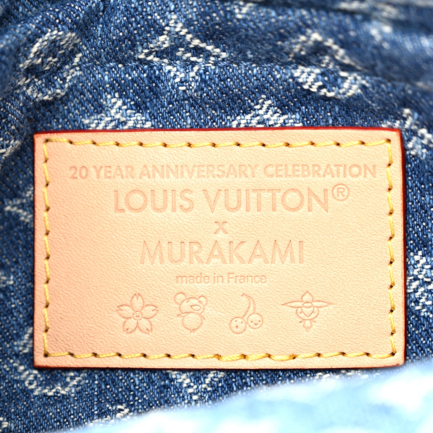 LV X TM Monogram Denim Cerises Sunset
