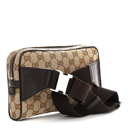 Gucci Monogram Belt Bag Dark Brown 3 of 10