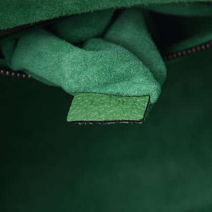 Celine Drummed Calfskin Micro Luggage Mint 8 of 12