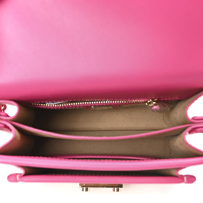 MCM Visetos Mini Patricia Satchel Pink 5 of 9