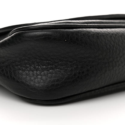 Gucci Pebbled Calfskin Small Soho Flap Crossbody Black 8 of 11
