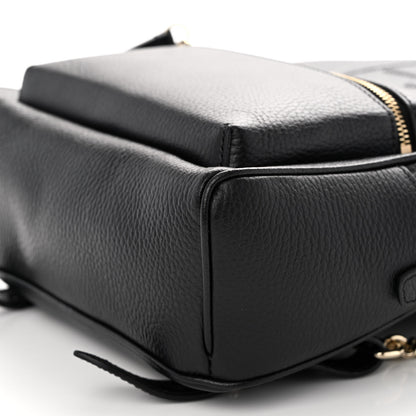 Gucci Pebbled Calfskin Soho Chain Backpack Black 9 of 9