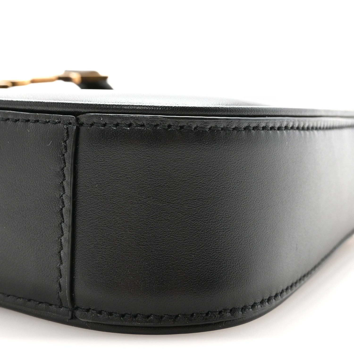 Saint Laurent Smooth Calfskin Le 5 A 7 Mini Hobo Black 9 of 10