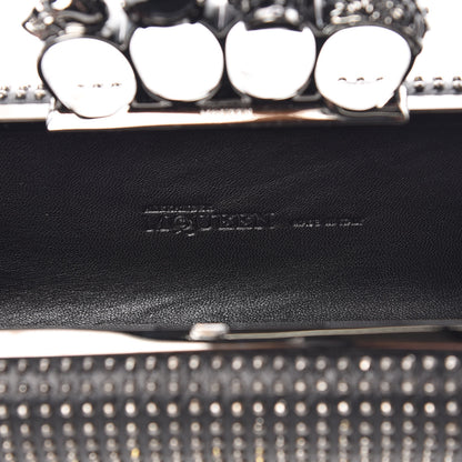Alexander McQueen Nappa Studded Knucklebox Clutch Black 6 of 7