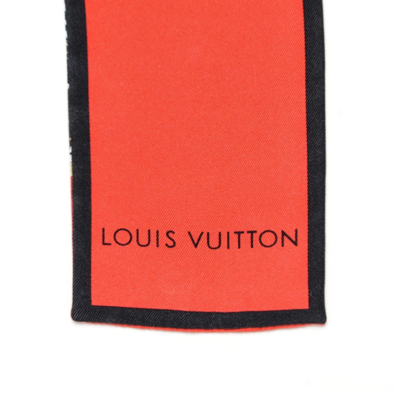 Louis Vuitton Silk Monogram Trunks Bandeau Brown 3 of 4