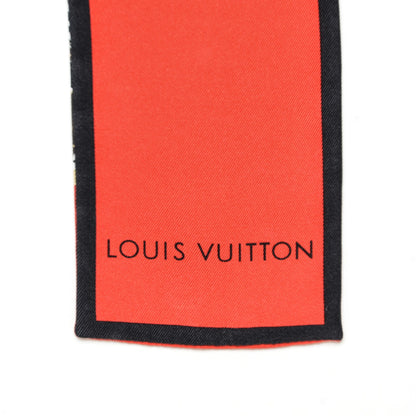 Louis Vuitton Silk Monogram Trunks Bandeau Brown 3 of 4