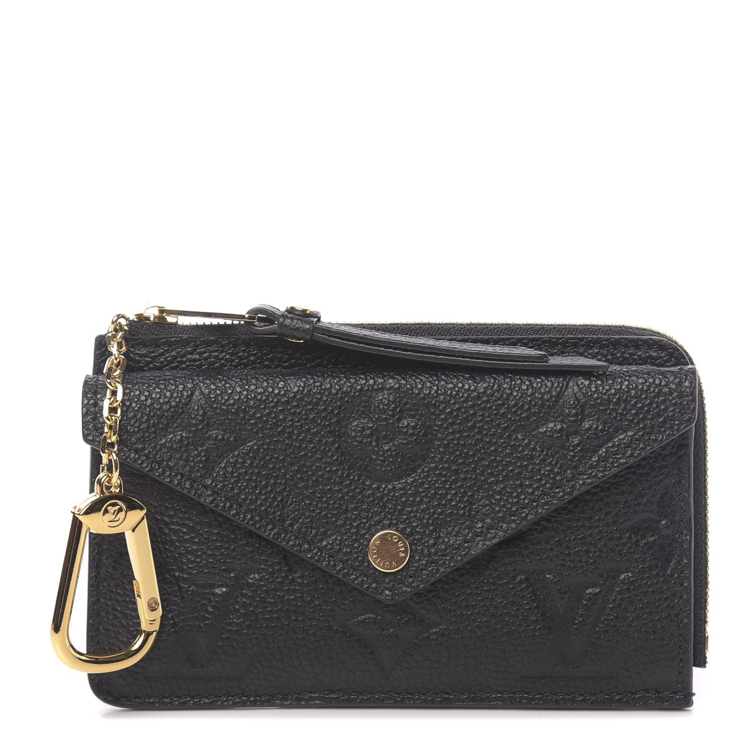 Louis Vuitton Empreinte Recto Verso Card Holder Black 1 of 7