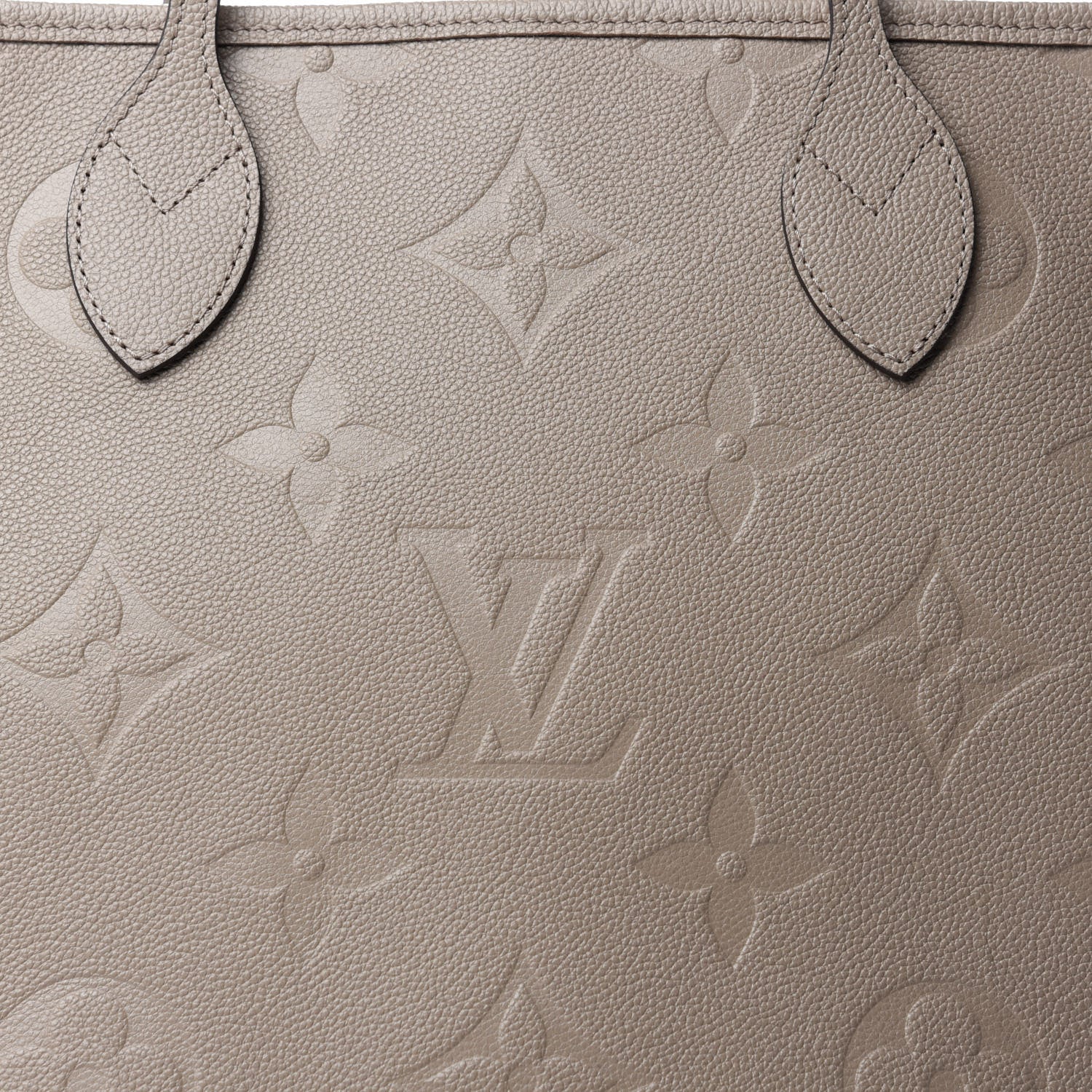 Louis Vuitton Empreinte Monogram Giant Neverfull MM Tourterelle 9 of 9
