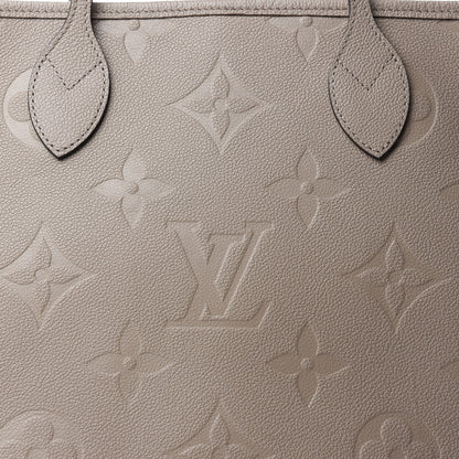 Louis Vuitton Empreinte Monogram Giant Neverfull MM Tourterelle 9 of 9
