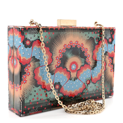 Valentino Garavani Plexiglass Volcano Print Minaudiere Bag Multicolor 3 of 11