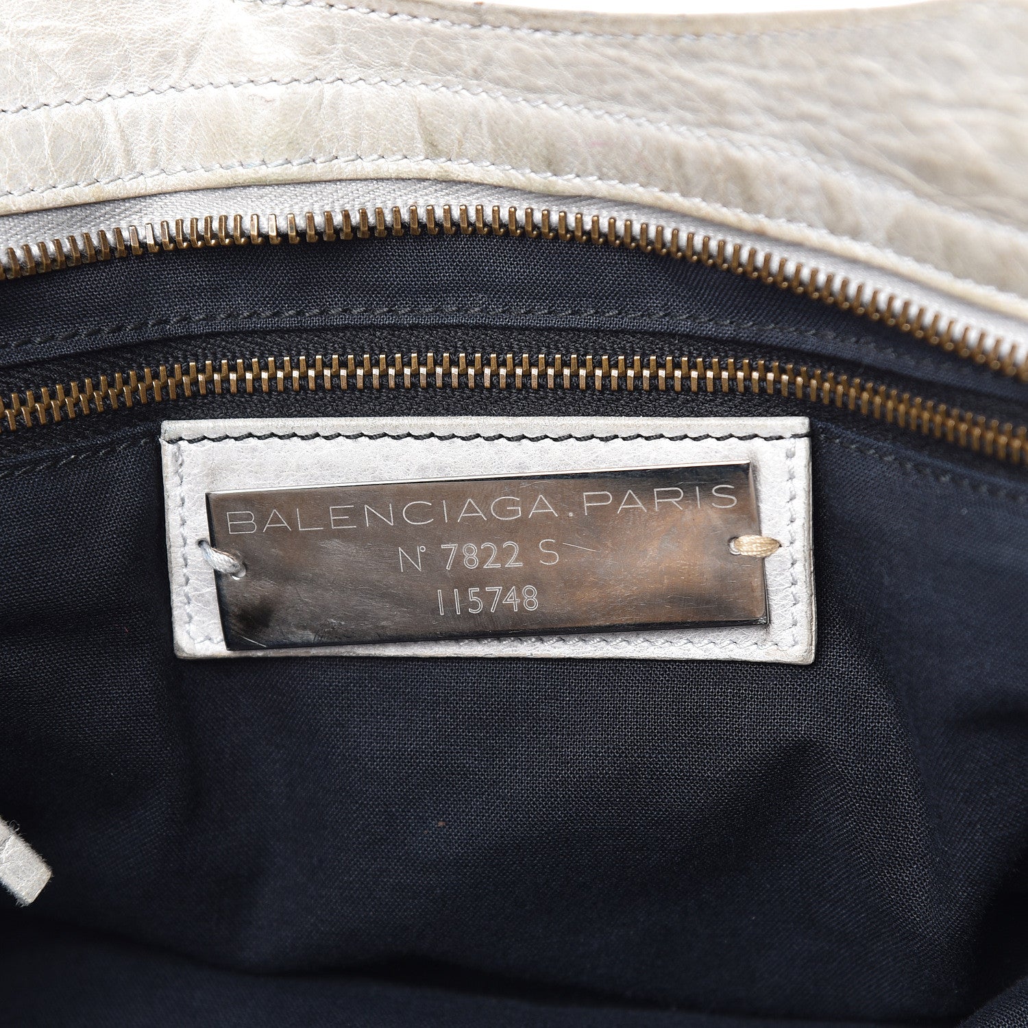 Balenciaga Agneau Classic Hardware City Argent 6 of 30
