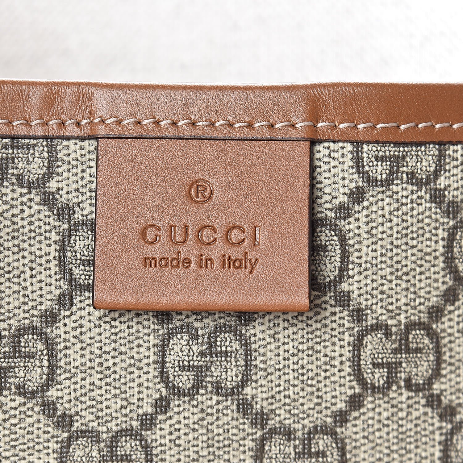 Gucci GG Plus Monogram Medium Signature Web Loop Tote Brown 5 of 10