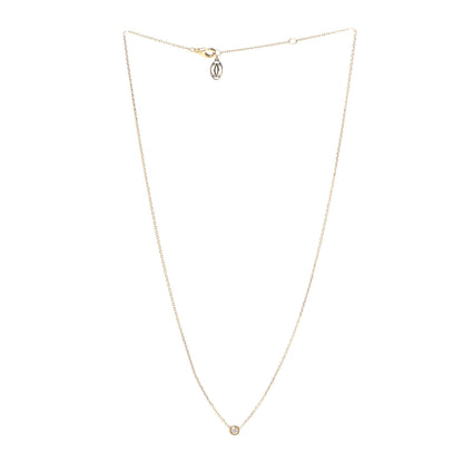 Cartier 18K Yellow Gold Diamond XS D'Amour Pendant Necklace 3 of 6