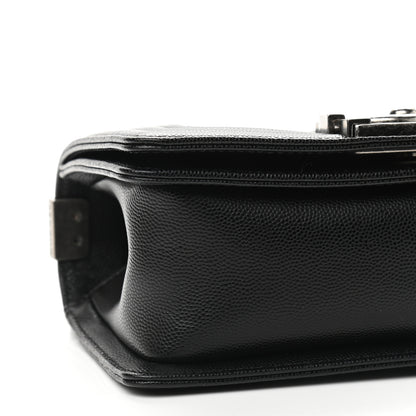 Chanel Caviar Quilted Small Boy Flap Black 8 of 9