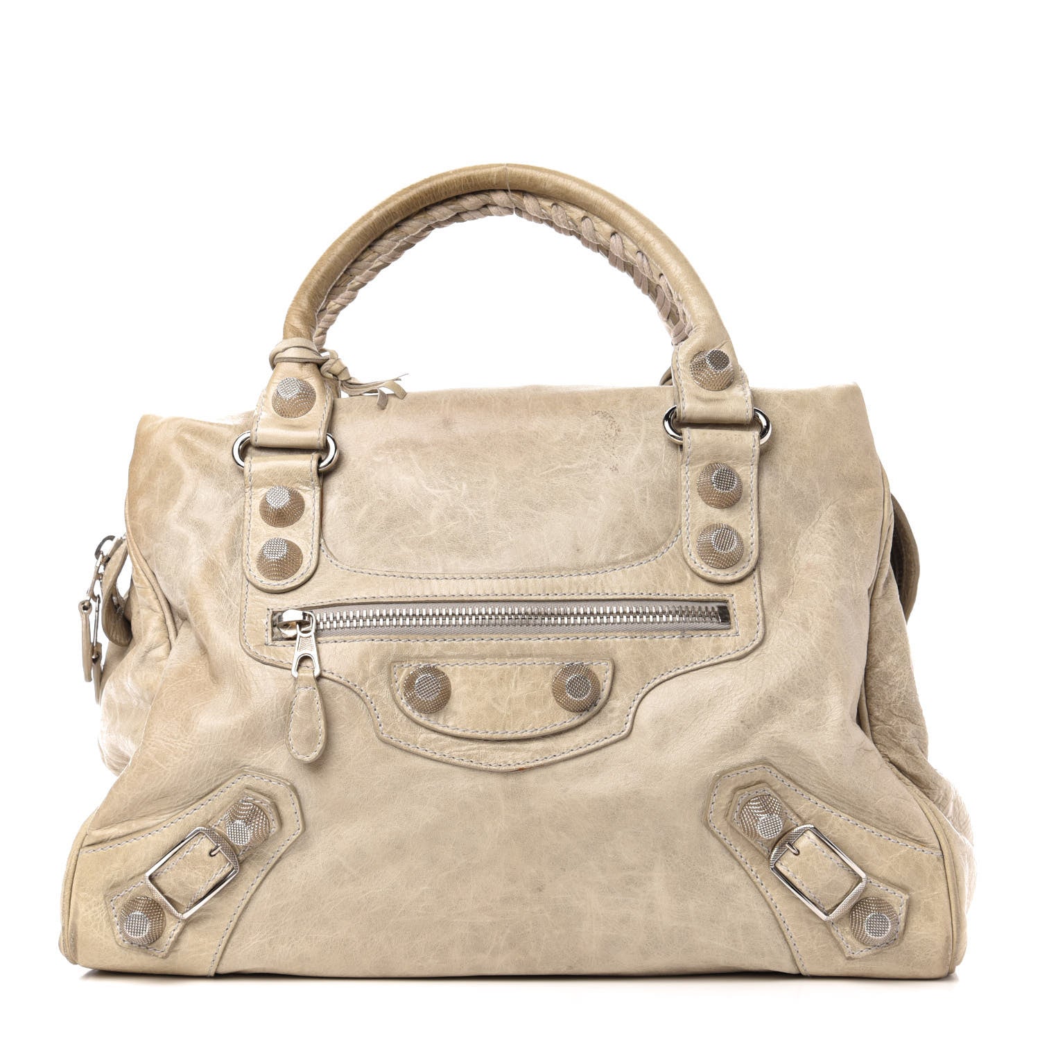 Balenciaga Agneau Giant 21 Silver Hardware Mid Day Sahara 3 of 18