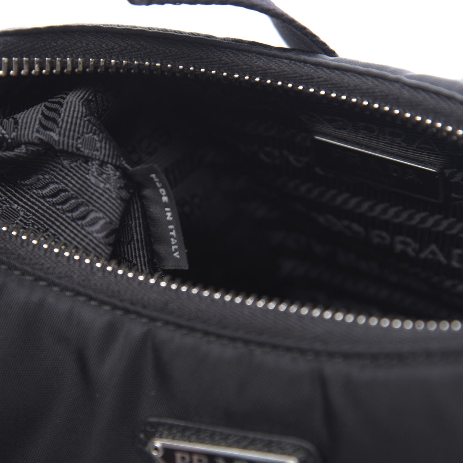 Prada Nylon Re-Edition 2005 Shoulder Bag Black 7 of 10