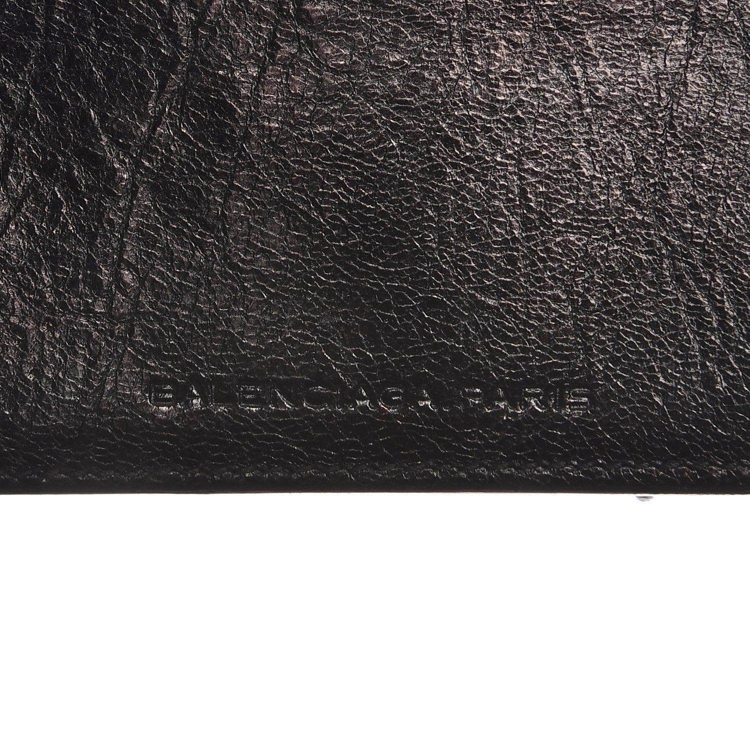 Balenciaga Agneau Giant 12 Gold Hardware Card Case Black 7 of 7