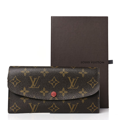 Louis Vuitton Monogram Emilie Wallet Rouge 12 of 12