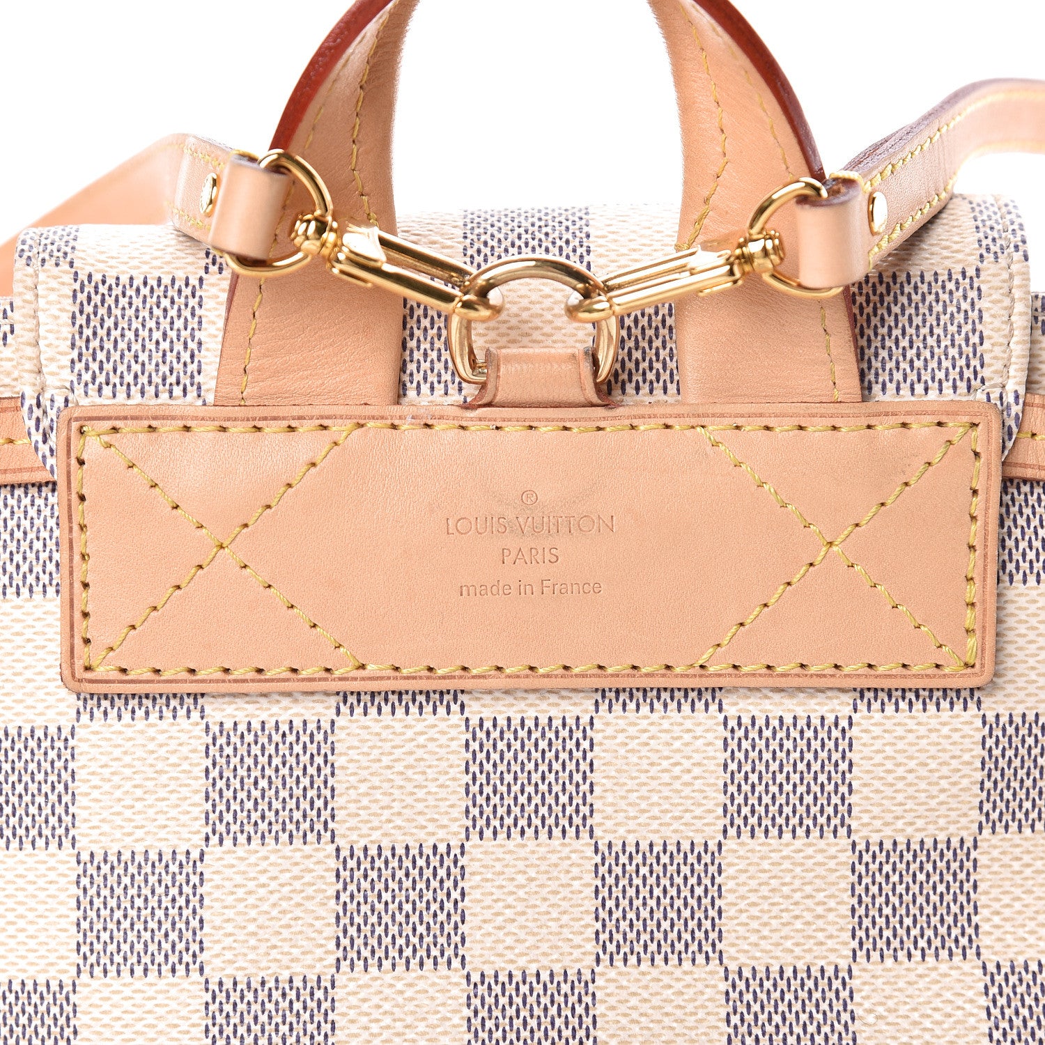 Louis Vuitton Damier Azur Sperone BB Backpack 5 of 12