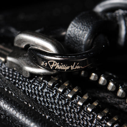 3.1 Phillip Lim 3.1 Oil Slick Patent Medium Pashli Satchel 10 of 12