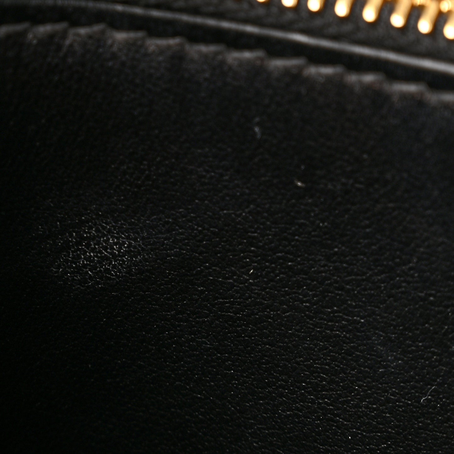 Saffiano Cuir Small Matinee Tote Black Cerise