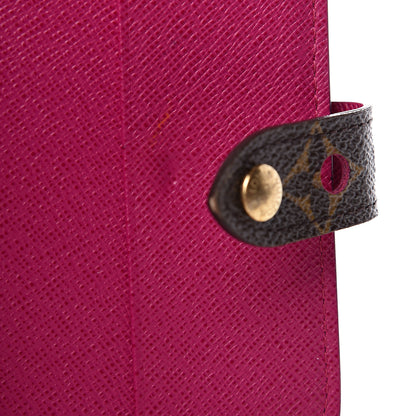 Louis Vuitton Monogram Perforated Compact Zipped Wallet Fuchsia 8 of 10