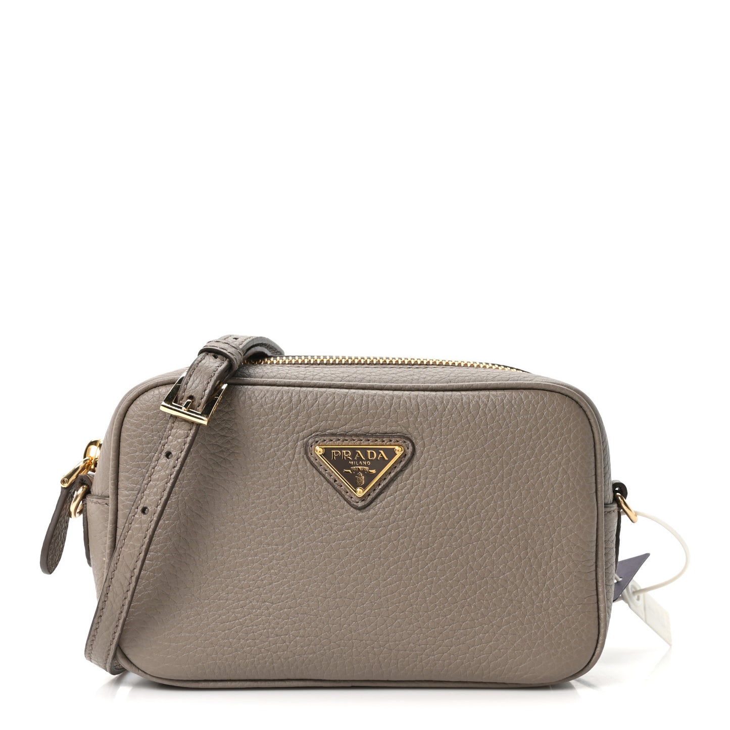 Vitello Daino Mini Crossbody Bag Argilla