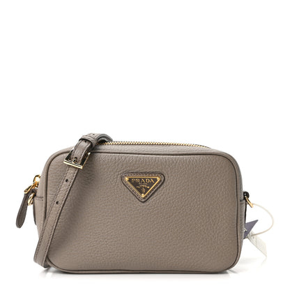 Prada Vitello Daino Mini Crossbody Bag Argilla 1 of 10