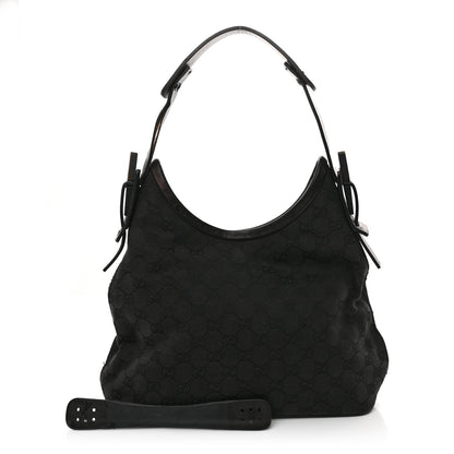 Gucci Monogram Small Hobo Black 1 of 10