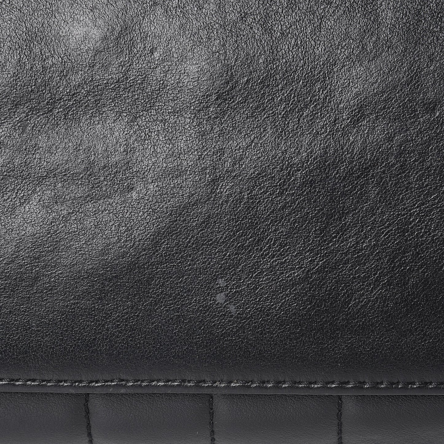 Calfskin Y Quilted Monogram Medium Loulou Chain Satchel Black