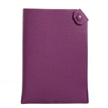 Hermes Chevre Mysore Tarmac PM Passport Holder Anemone 1 of 12
