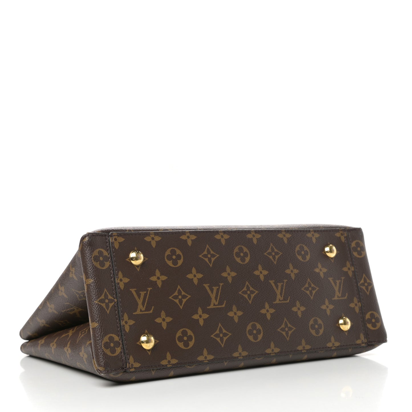 Monogram Flower Tote Caramel