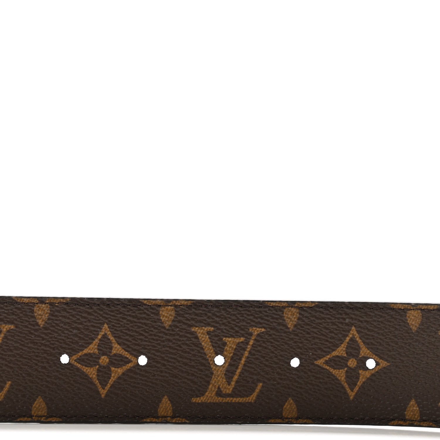 Louis Vuitton Monogram Sailors 40mm LV Tag Reversible Belt 90 36 Sand 5 of 9
